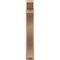 Ekena Millwork 6-in W x 30-in D x 38-in H Funston Slat Rough Cedar Woodgrain TimberThane Outlooker, Primed Tan OUTUR060X30X38FST24RCPR - alternate 3